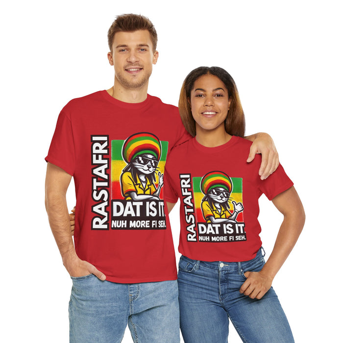 Rastafari DAT IS  IT Unisex Heavy Cotton Tee  -  (Express Delivery available)