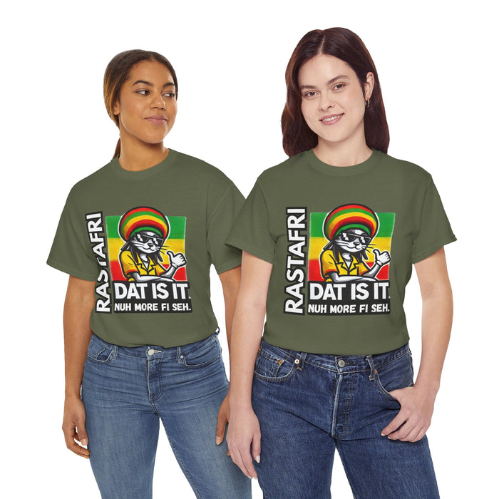 Rastafari DAT IS  IT Unisex Heavy Cotton Tee  -  (Express Delivery available)