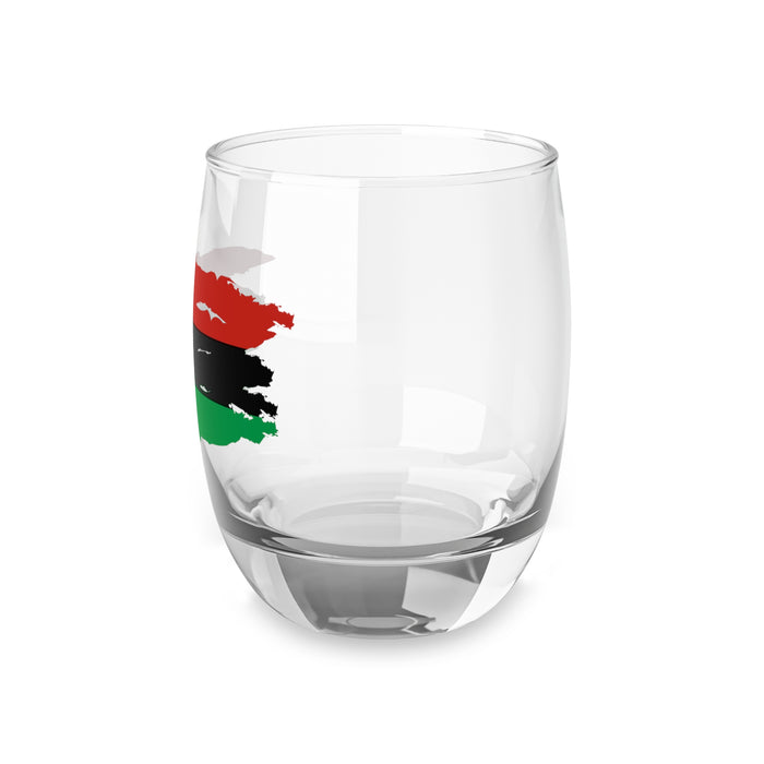 Custom Whiskey Glass (Pan African)