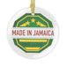  Made In Jamaica Holiday Glass Ornaments