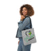  I Love Jamaica Canvas Tote Bag, 5-Color Straps