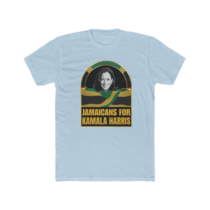 Jamaicans For Kamala Harris - Unisex Cotton Crew Tee