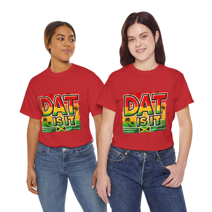 DAT IS  IT Rasta Unisex Heavy Cotton Tee  -  (Express Delivery available)