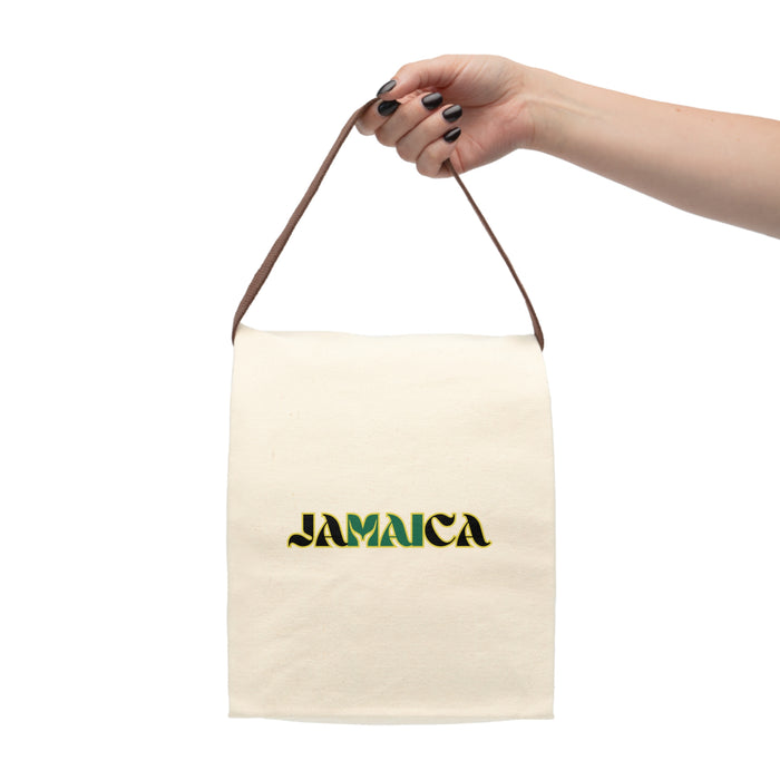 Jamaica Canvas Lunch Bag With Strap