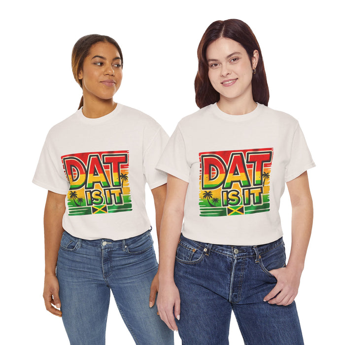 DAT IS  IT Rasta Unisex Heavy Cotton Tee  -  (Express Delivery available)