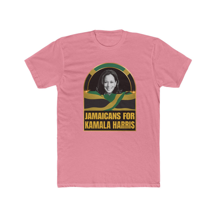 Jamaicans For Kamala Harris - Unisex Cotton Crew Tee