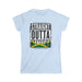  Straight Outta Jamaica - Women's Softstyle Tee