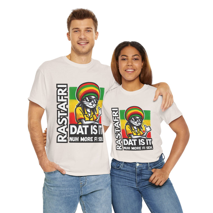 Rastafari DAT IS  IT Unisex Heavy Cotton Tee  -  (Express Delivery available)