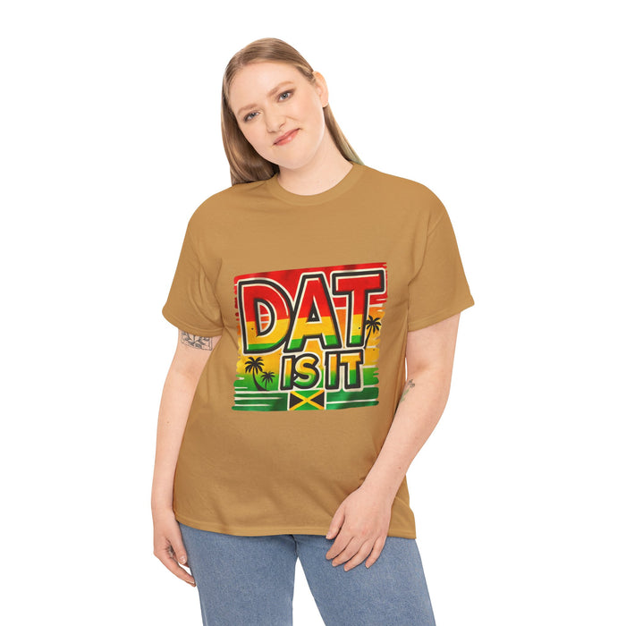 DAT IS  IT Rasta Unisex Heavy Cotton Tee  -  (Express Delivery available)