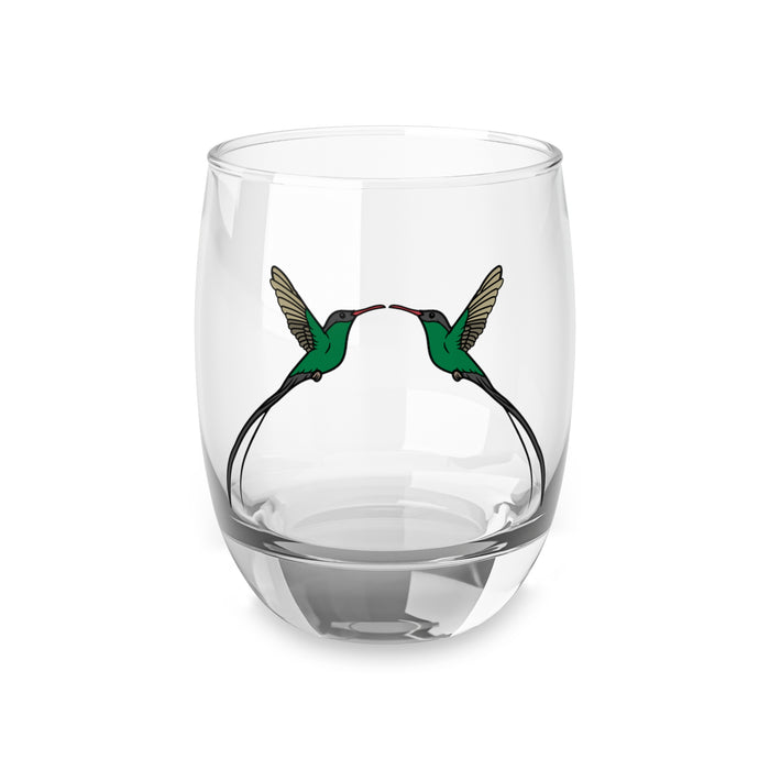 Custom Whiskey Glass (Doctor Bird)