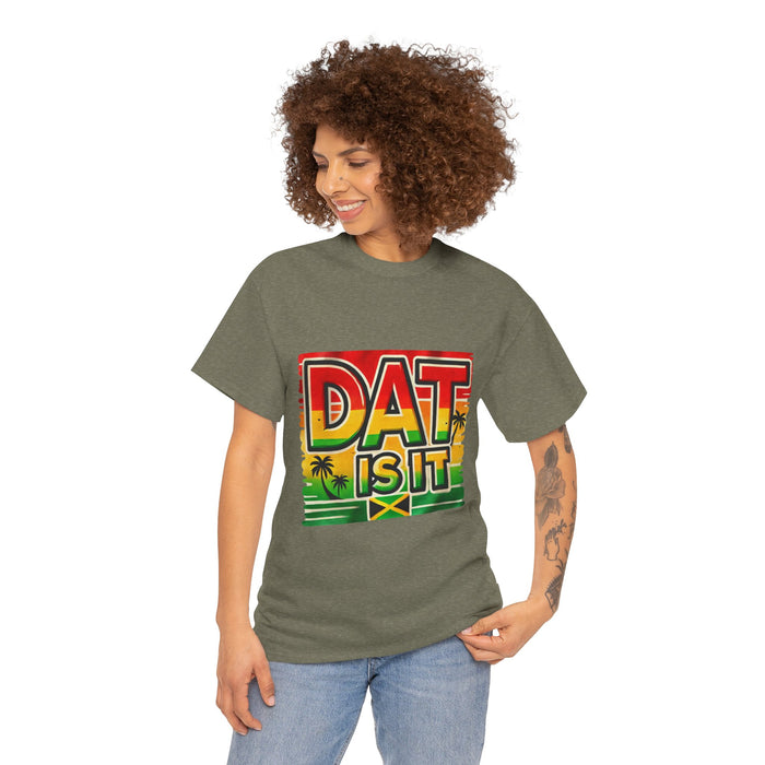 DAT IS  IT Rasta Unisex Heavy Cotton Tee  -  (Express Delivery available)