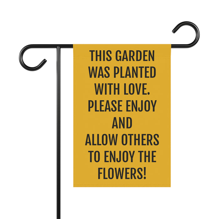 Personalized Garden & House Banner