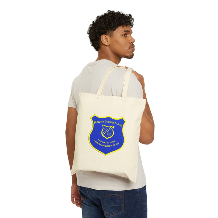 Moravia Primary Cotton Canvas Tote Bag