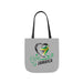  I Love Jamaica Canvas Tote Bag, 5-Color Straps