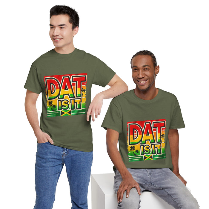 DAT IS  IT Rasta Unisex Heavy Cotton Tee  -  (Express Delivery available)