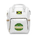  Multifunctional White Diaper Backpack (Jamaica)