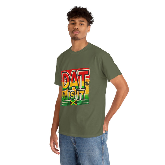 DAT IS  IT Rasta Unisex Heavy Cotton Tee  -  (Express Delivery available)