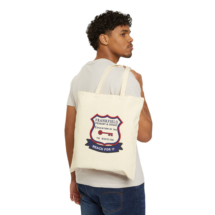 Frankfield Primary Cotton Canvas Tote Bag