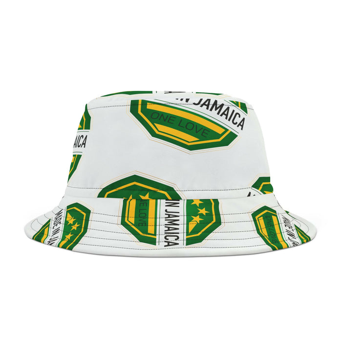 White Bucket Hat (AOP)