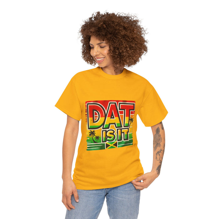 DAT IS  IT Rasta Unisex Heavy Cotton Tee  -  (Express Delivery available)