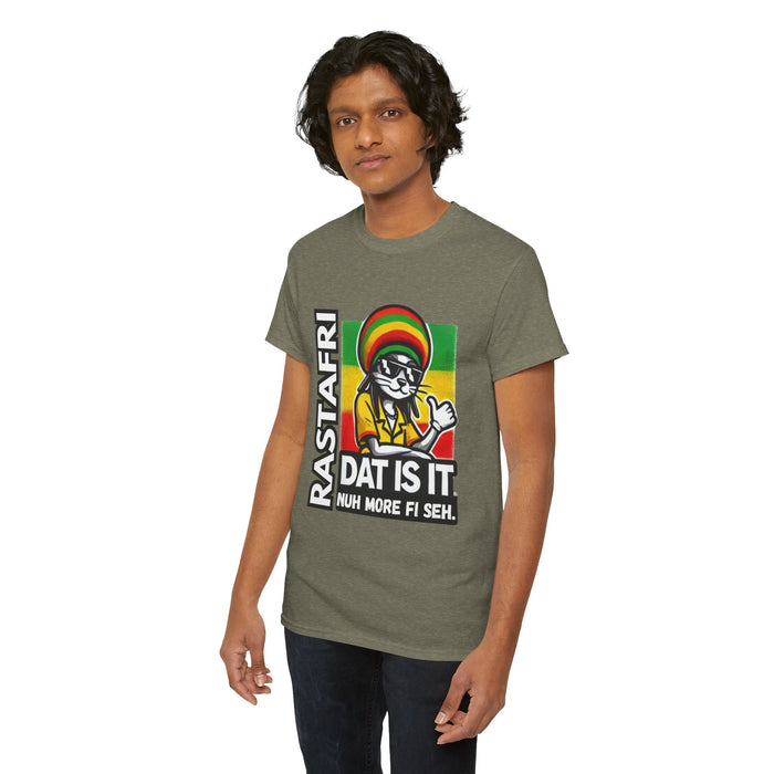 Rastafari DAT IS  IT Unisex Heavy Cotton Tee  -  (Express Delivery available)