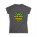  Women's Tee with Gold Made In Jamaica Logo