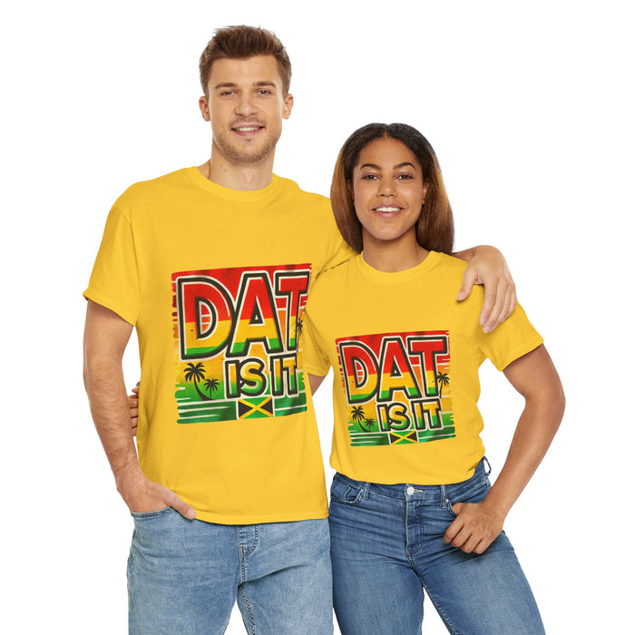 DAT IS  IT Rasta Unisex Heavy Cotton Tee  -  (Express Delivery available)