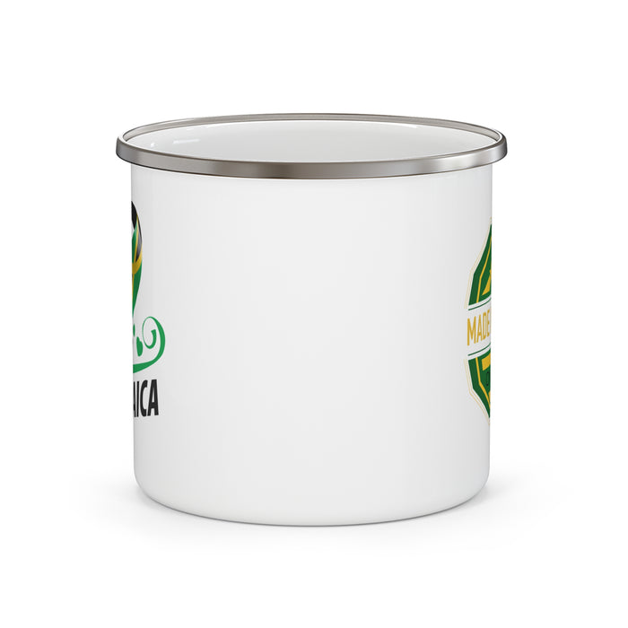 I Love Jamaica Enamel Camping Mug