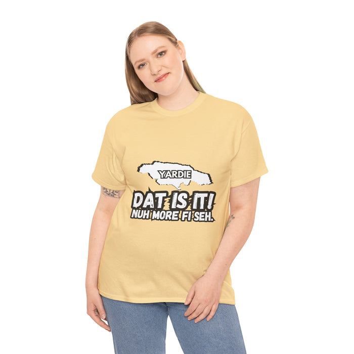 DAT IS  IT Yardie 2 -  Yardie Unisex Heavy Cotton Tee  -  (Express Delivery available)