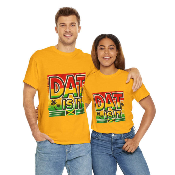 DAT IS  IT Rasta Unisex Heavy Cotton Tee  -  (Express Delivery available)