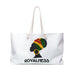  White Royalness Weekender Bag