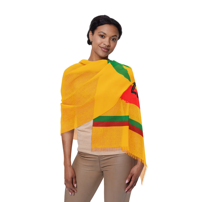 Light Scarf (Yellow One Love Rasta)