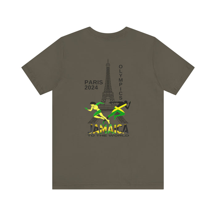 Jamaica Olympics Eifel Unisex Jersey Short Sleeve Tee - Various Colors