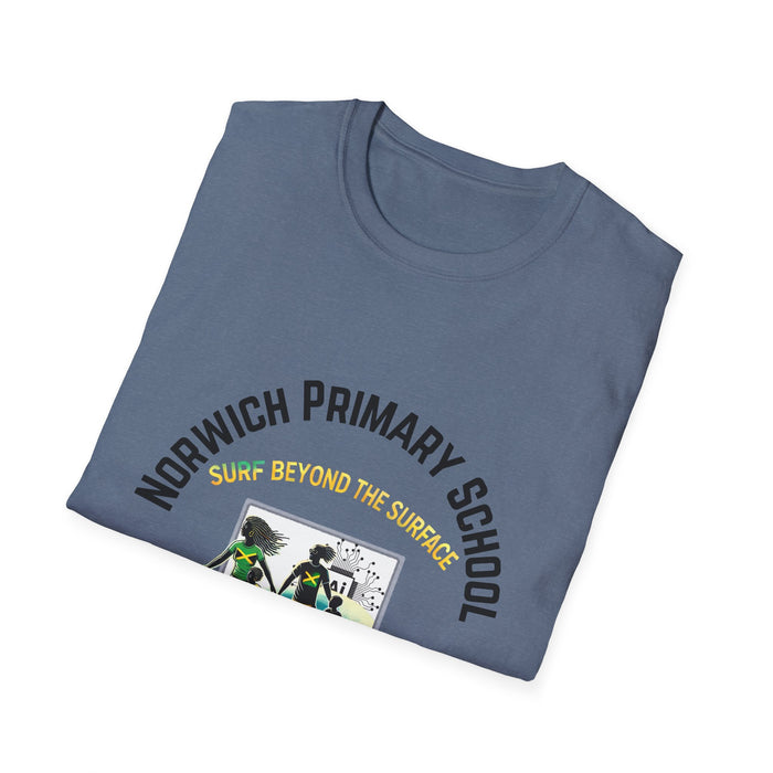 Norwich Primary National Parent Month 4 Colors Black Letters T-Shirt