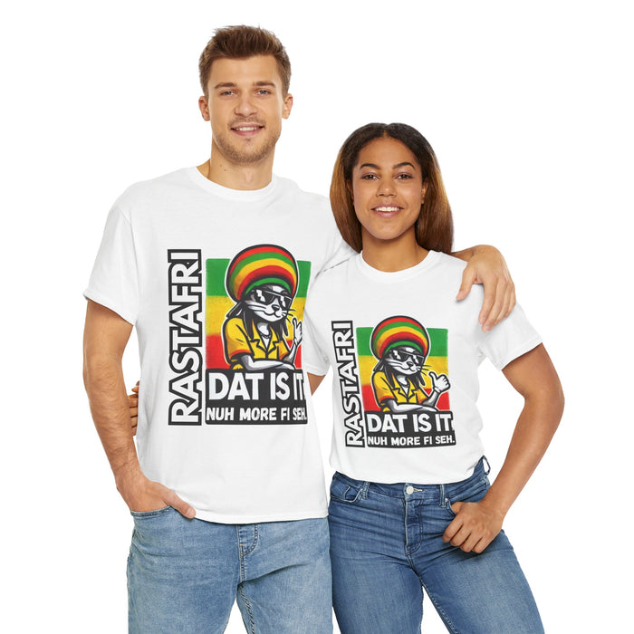 Rastafari DAT IS  IT Unisex Heavy Cotton Tee  -  (Express Delivery available)