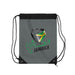  I love Jamaica Grey Drawstring Bag