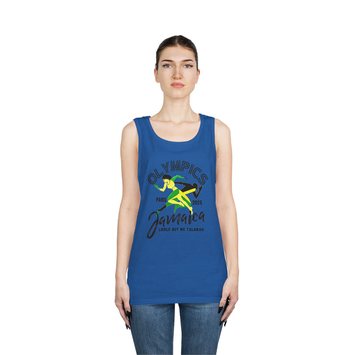 Jamaican Olympic Talawah Unisex Heavy Cotton Tank Top - Various Colors