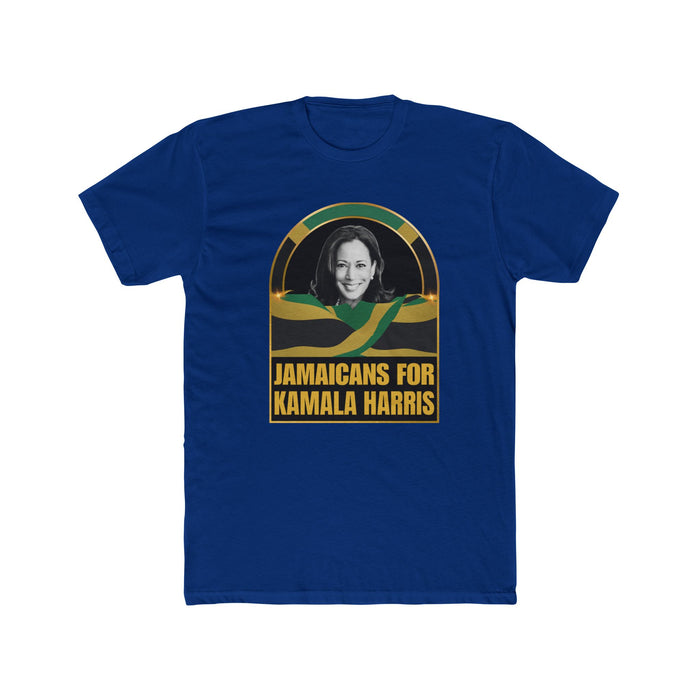 Jamaicans For Kamala Harris - Unisex Cotton Crew Tee