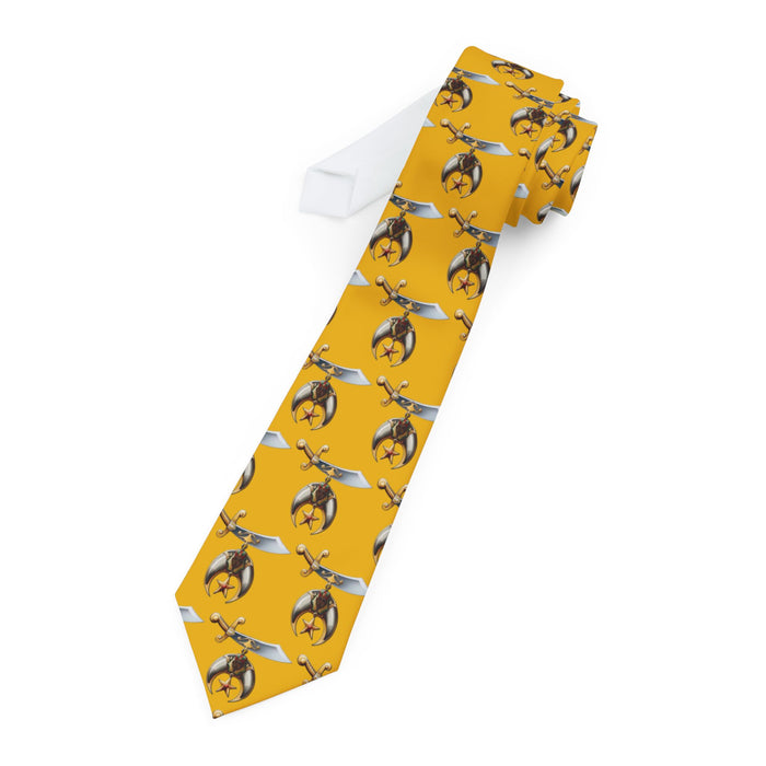 Shriner Yellow Necktie