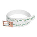  White Jamaica Belt