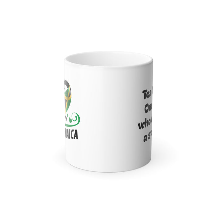 I love Jamaica White Morphing Mug, 11oz