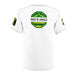  Made In Jamaica Logo and Flag White Unisex Tee