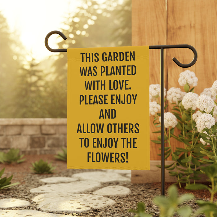 Personalized Garden & House Banner