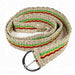  Rasta Belt - Hemp