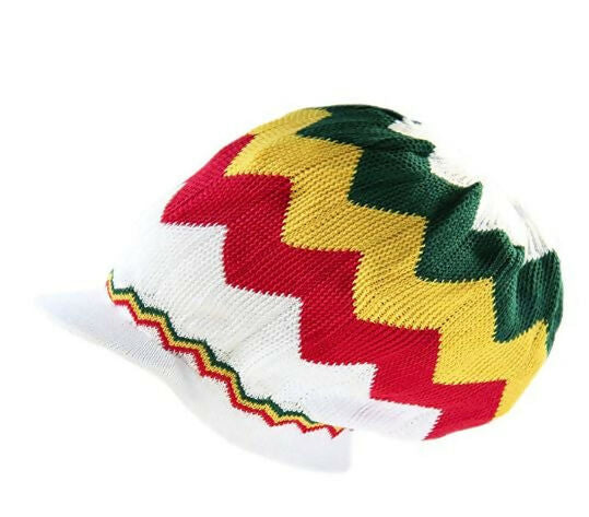 Olive Mesh Tam Green-Yellow-Red