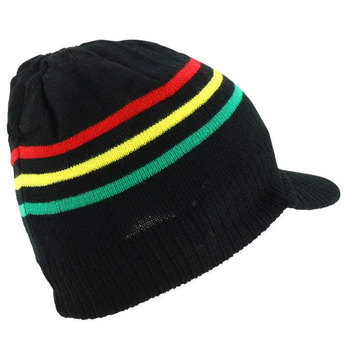 Olive Mesh Tam Green-Yellow-Red