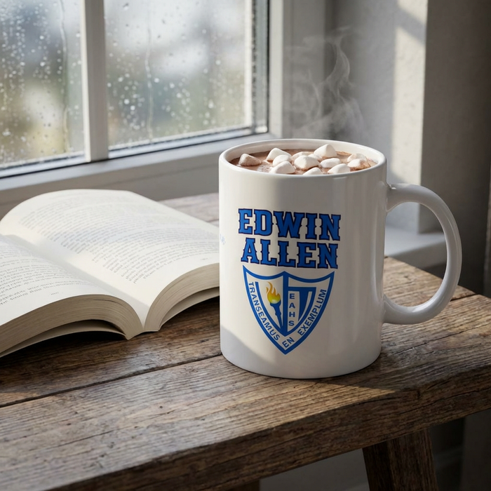 EAHS Edwin Allen High School Logo Ceramic Mug – Alumni Coffee Cup  GiftStart your day with school pride. This EAHS Edwin Allen High School ceramic mug features the iconic school logo, making it the... EAHS Edwin Allen High School Logo Ceramic Mug – Alumni Coffee Cup  GiftStart your day with school pride. This EAHS Edwin Allen High School ceramic mug features the iconic school logo, making it the...