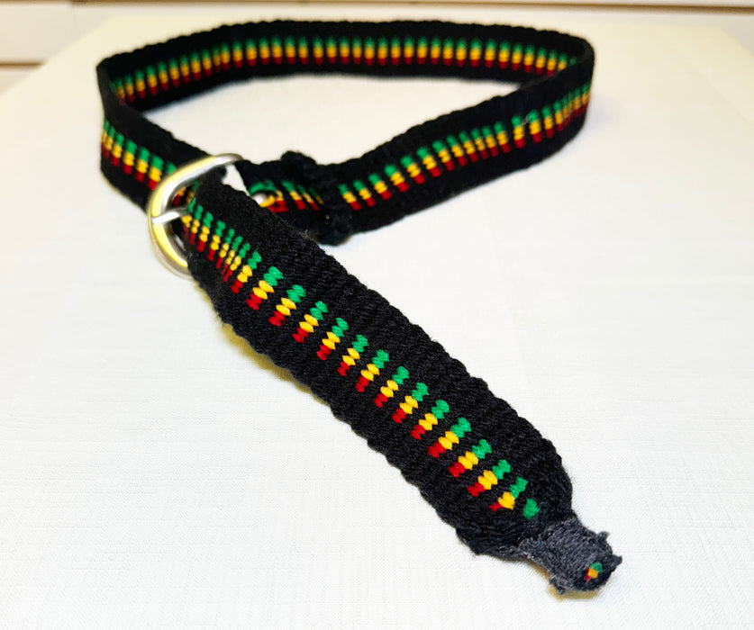 Rasta Belt - Hand Knitted