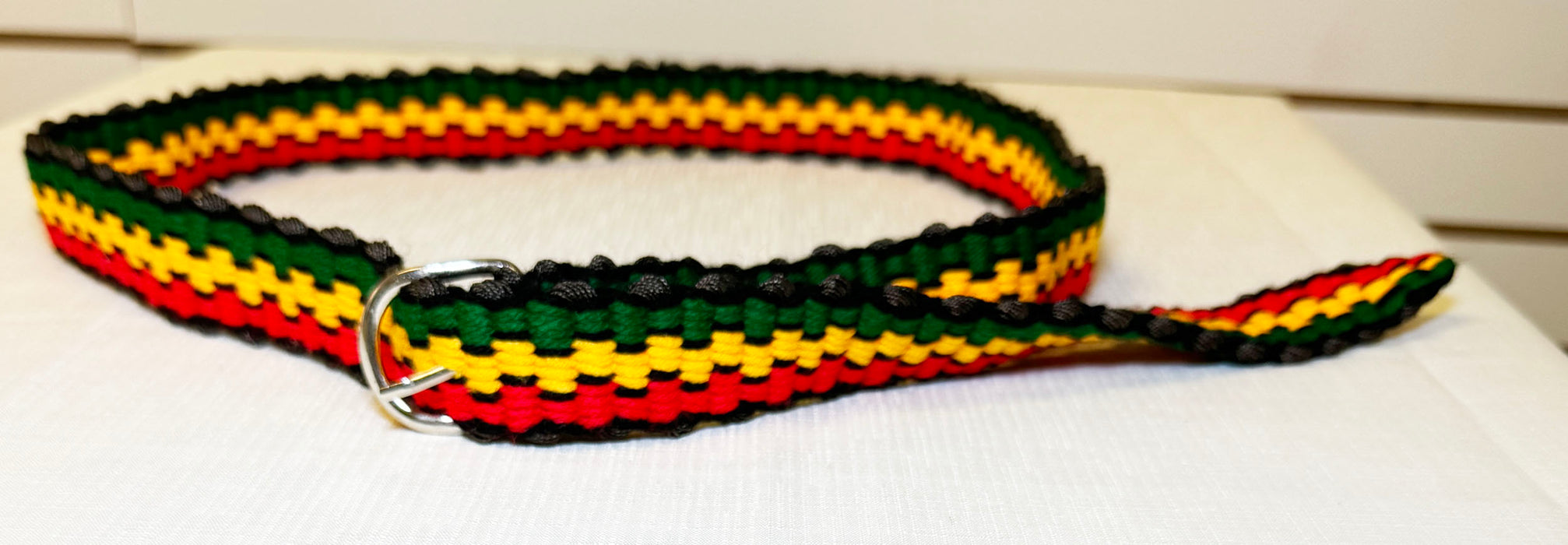 Rasta Belt - Hand Knitted