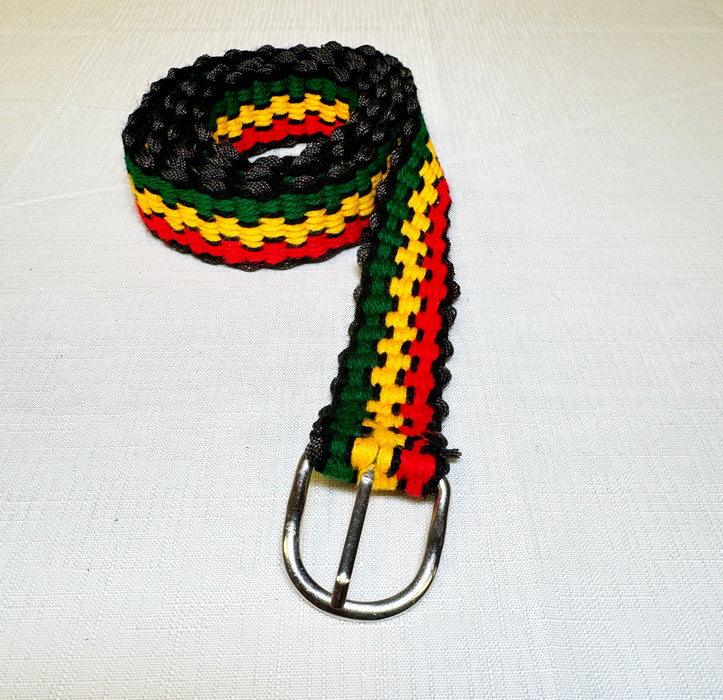 Rasta Belt - Hand Knitted